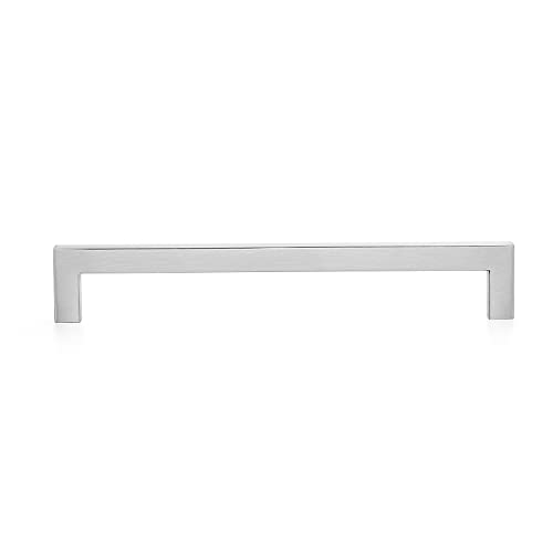 Ravinte 18 Pack 8 Inch Kitchen Square Cabinet Handles Matte Black Cabinet Pulls Black Drawer Pulls Kitchen Cabinet Hardware Kitchen Handles for Cabinets Cupboard Handles Drawer Handles