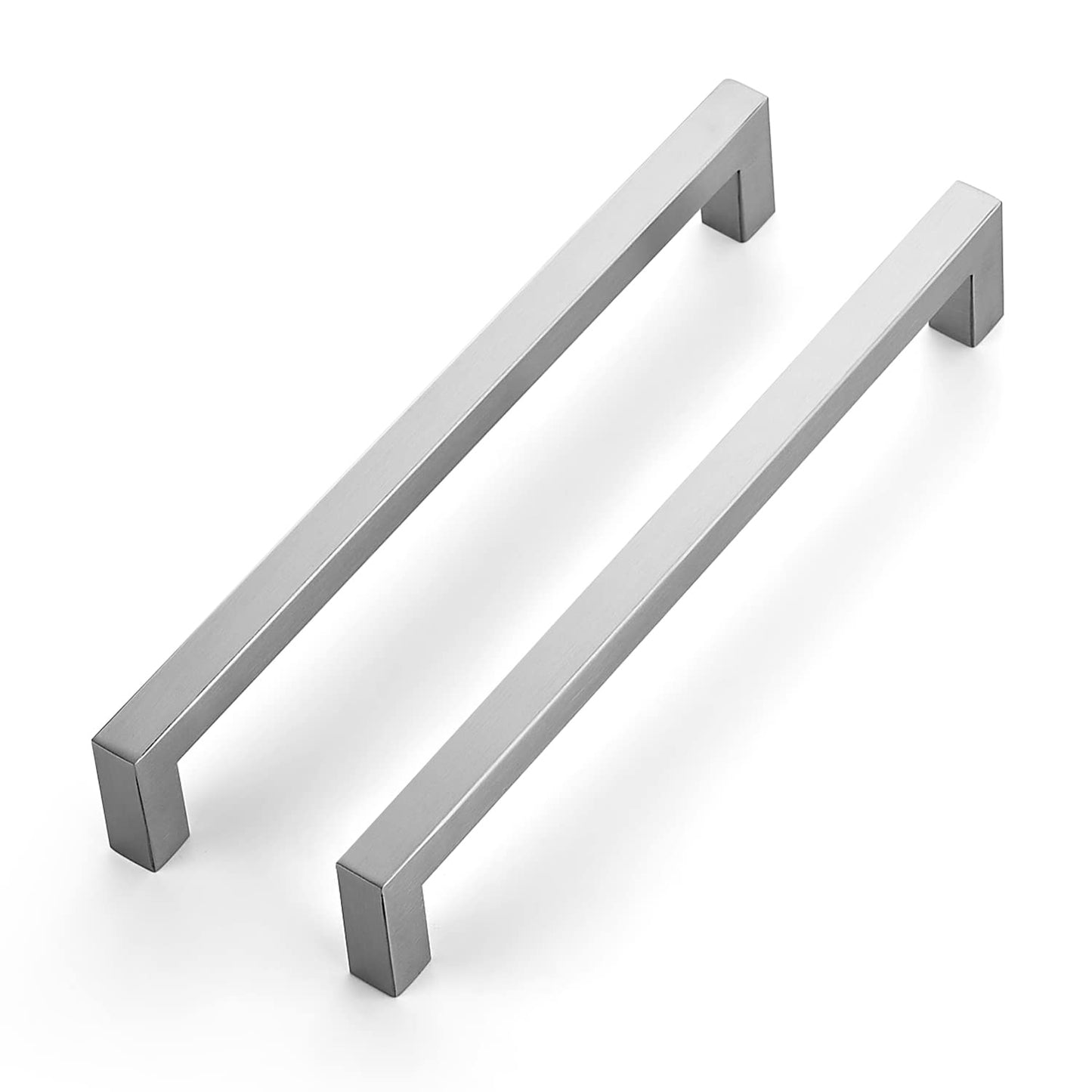 Ravinte 18 Pack 8 Inch Kitchen Square Cabinet Handles Matte Black Cabinet Pulls Black Drawer Pulls Kitchen Cabinet Hardware Kitchen Handles for Cabinets Cupboard Handles Drawer Handles