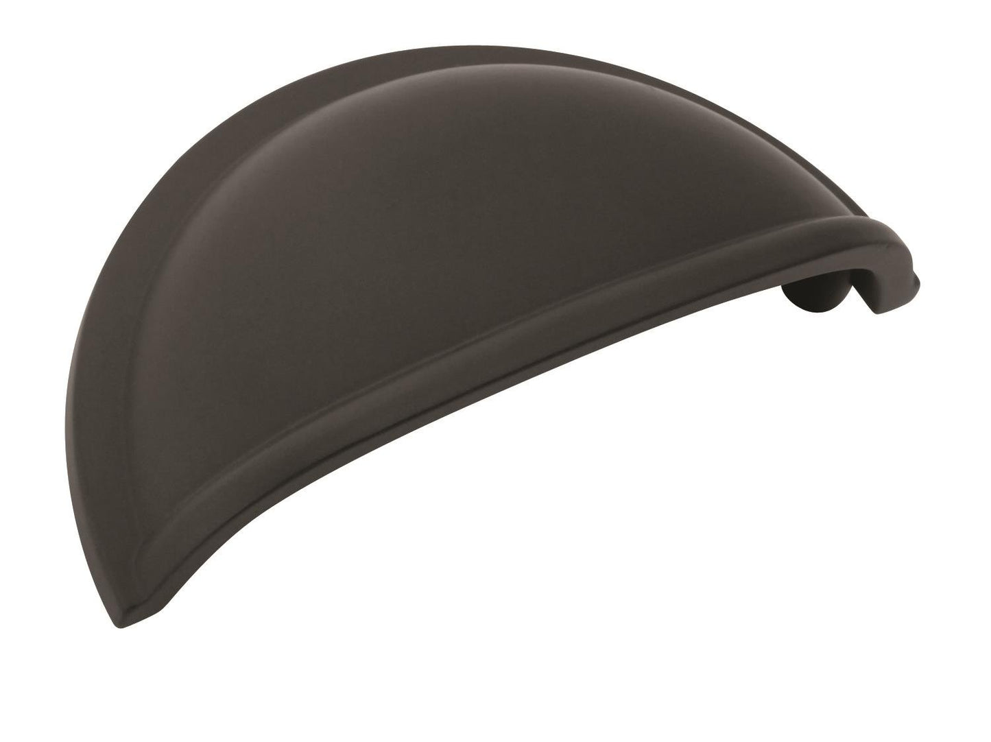 Amerock BP53010CZ Champagne Bronze Cabinet Cup Pull | 3 inch (76mm) Center-to-Center Cabinet Hardware | Cup Pulls | Furniture Hardware | Drawer Pull