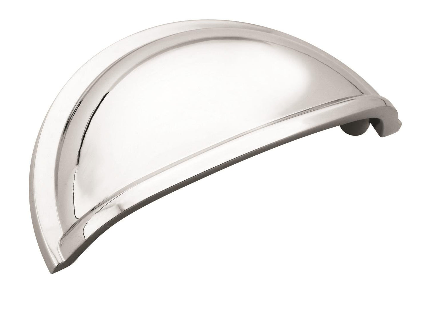 Amerock BP53010CZ Champagne Bronze Cabinet Cup Pull | 3 inch (76mm) Center-to-Center Cabinet Hardware | Cup Pulls | Furniture Hardware | Drawer Pull