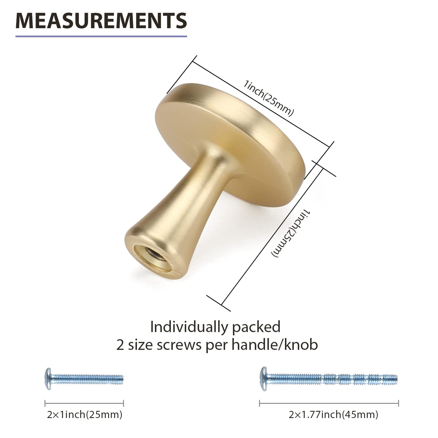 Rergy Champagne Bronze Cabinet Pulls, 10 Pack Champagne Bronze Cabinet Handles, 6.25" Screw Spacing Kitchen Cabinet Handles, 6-1/4inch(160mm) Center to Center Bathroom Cabient Hardware