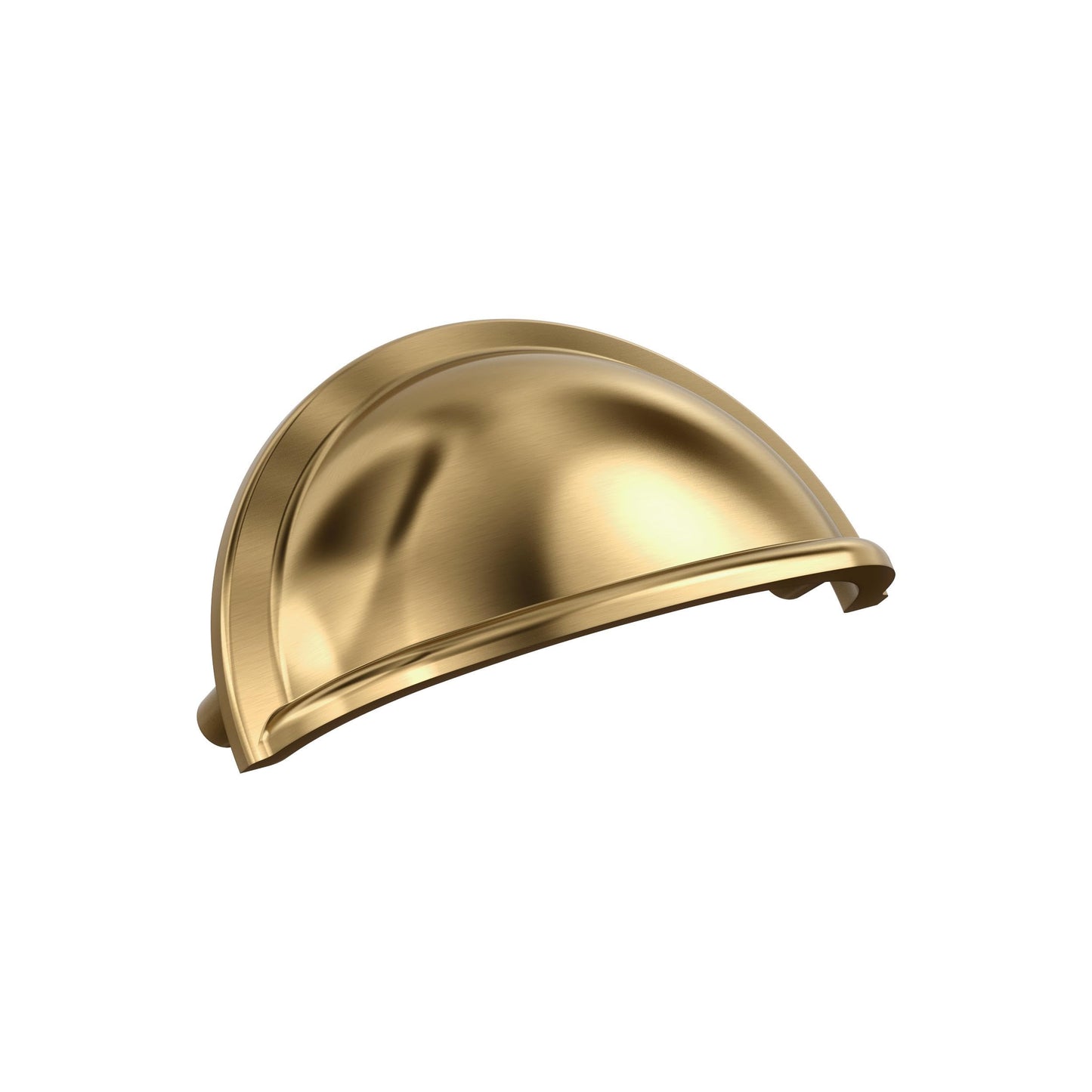 Amerock BP53010CZ Champagne Bronze Cabinet Cup Pull | 3 inch (76mm) Center-to-Center Cabinet Hardware | Cup Pulls | Furniture Hardware | Drawer Pull