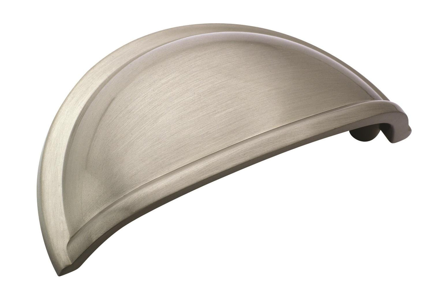 Amerock BP53010CZ Champagne Bronze Cabinet Cup Pull | 3 inch (76mm) Center-to-Center Cabinet Hardware | Cup Pulls | Furniture Hardware | Drawer Pull