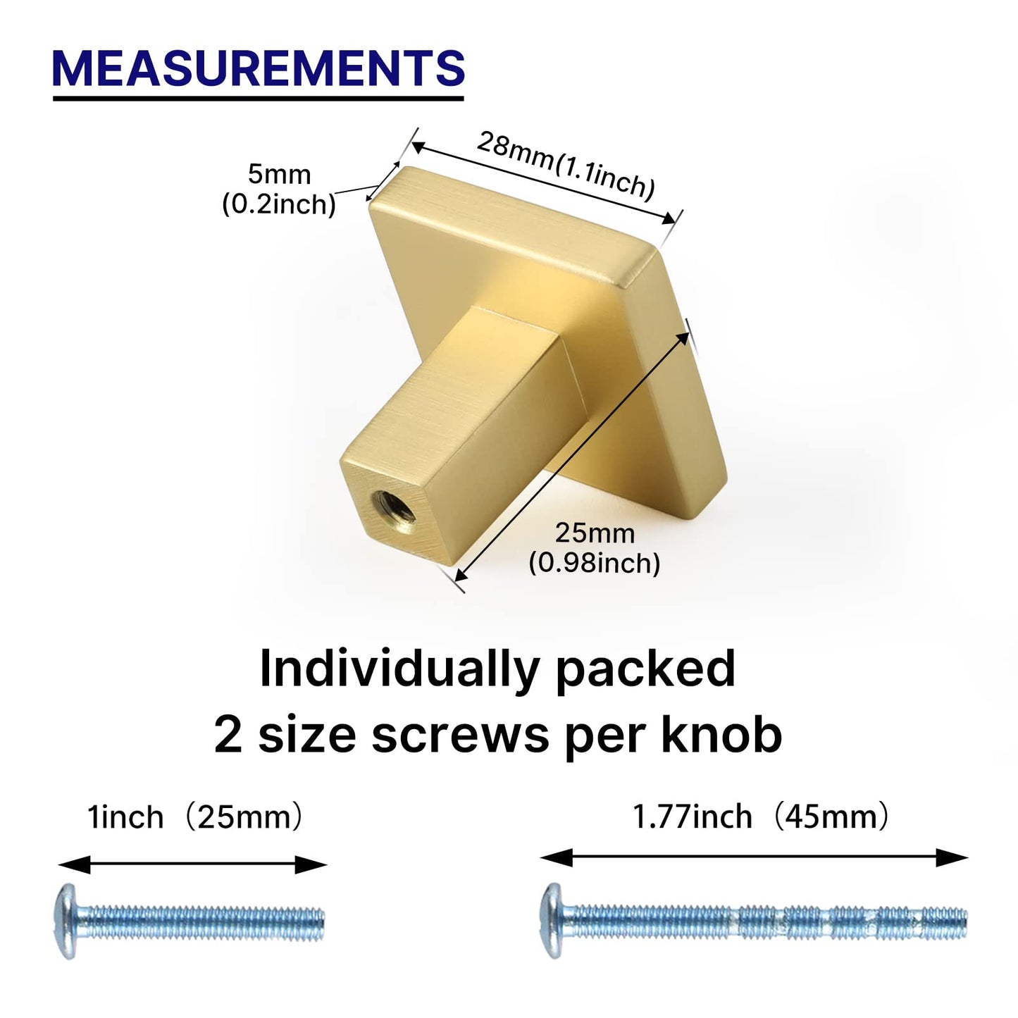 Rergy Champagne Bronze Cabinet Pulls, 10 Pack Champagne Bronze Cabinet Handles, 6.25" Screw Spacing Kitchen Cabinet Handles, 6-1/4inch(160mm) Center to Center Bathroom Cabient Hardware