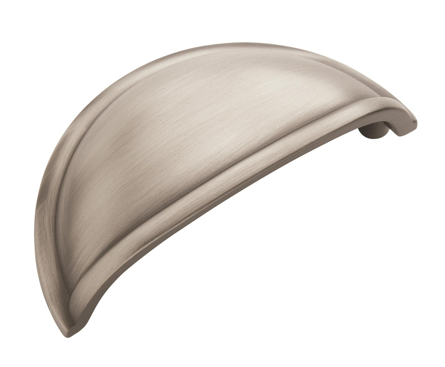 Amerock BP53010CZ Champagne Bronze Cabinet Cup Pull | 3 inch (76mm) Center-to-Center Cabinet Hardware | Cup Pulls | Furniture Hardware | Drawer Pull