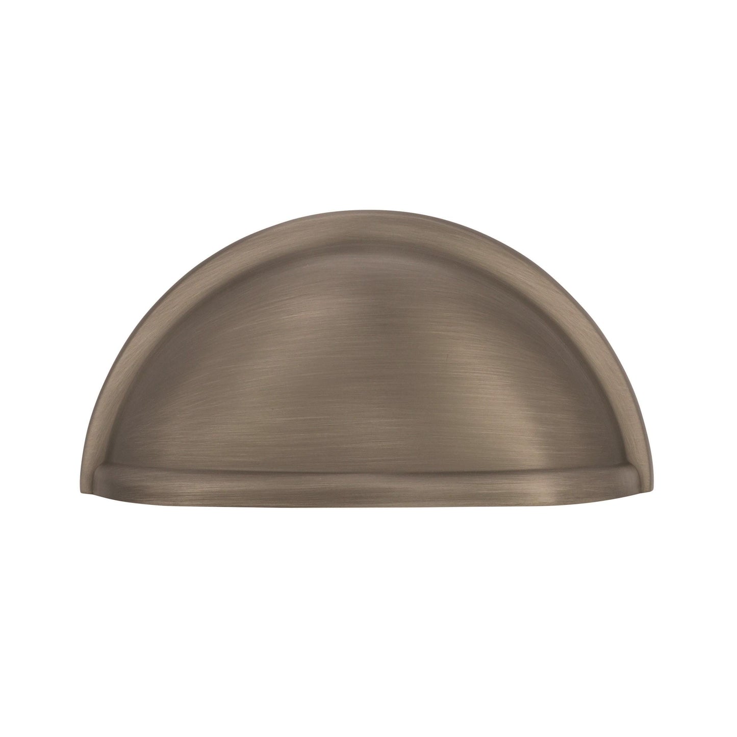 Amerock BP53010CZ Champagne Bronze Cabinet Cup Pull | 3 inch (76mm) Center-to-Center Cabinet Hardware | Cup Pulls | Furniture Hardware | Drawer Pull