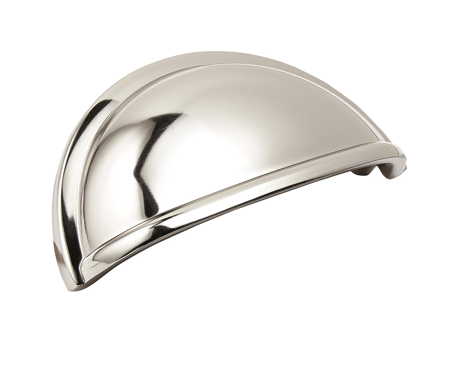 Amerock BP53010CZ Champagne Bronze Cabinet Cup Pull | 3 inch (76mm) Center-to-Center Cabinet Hardware | Cup Pulls | Furniture Hardware | Drawer Pull