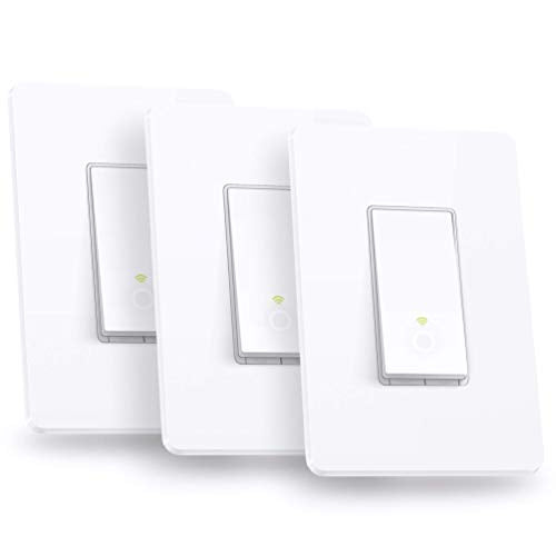Smart Light Switch Single Pole (3-Pack)