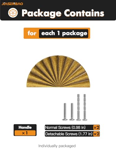 5 Pack Brushed Gold Cabinet Pulls 3" Hole Center Cup Flat Brass Drawer Pulls Kitchen Cupboard Bathroom Dresser Cabinet Hardware Handles Zinc Alloy