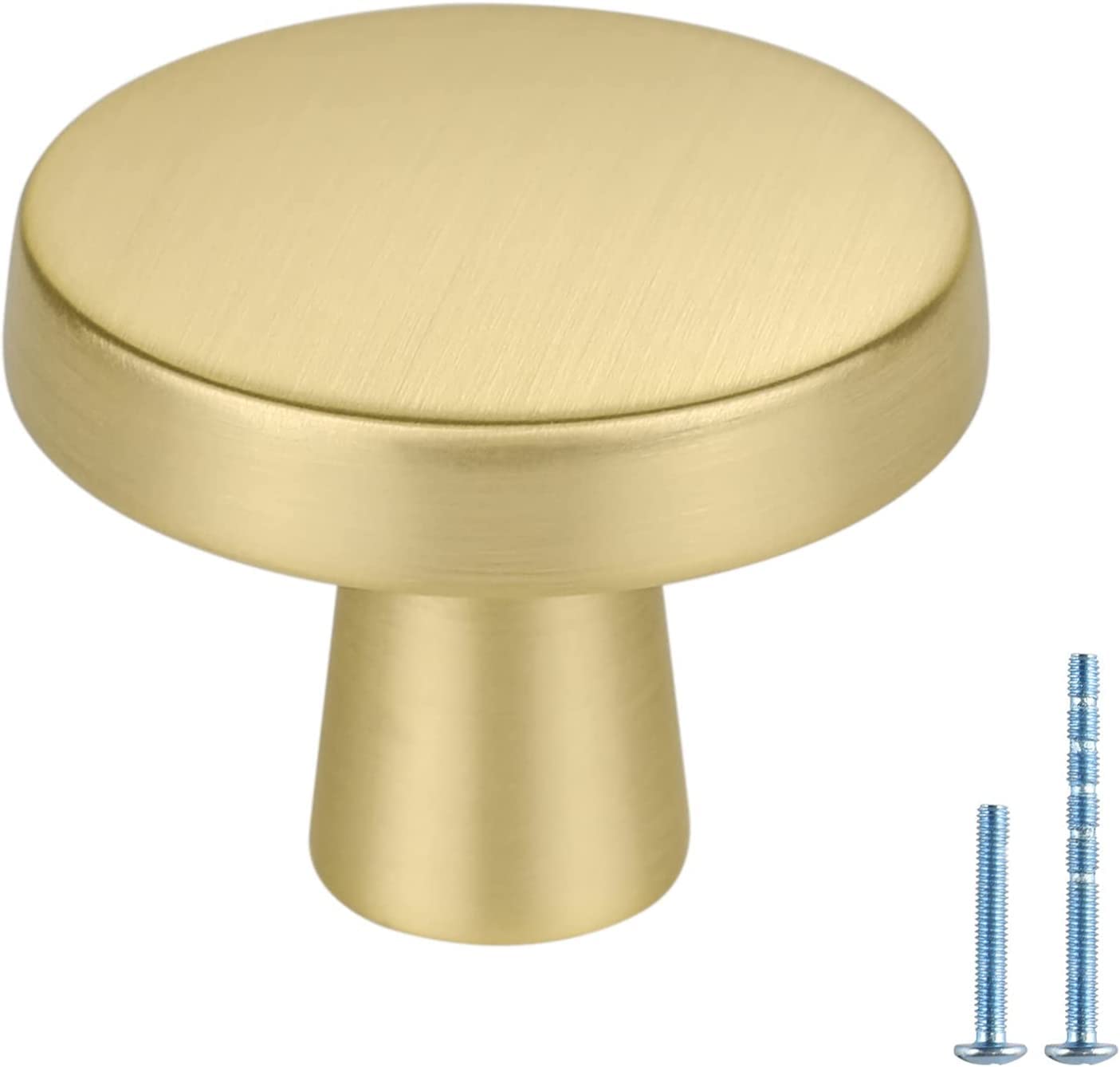 Rergy Champagne Bronze Cabinet Pulls, 10 Pack Champagne Bronze Cabinet Handles, 6.25" Screw Spacing Kitchen Cabinet Handles, 6-1/4inch(160mm) Center to Center Bathroom Cabient Hardware