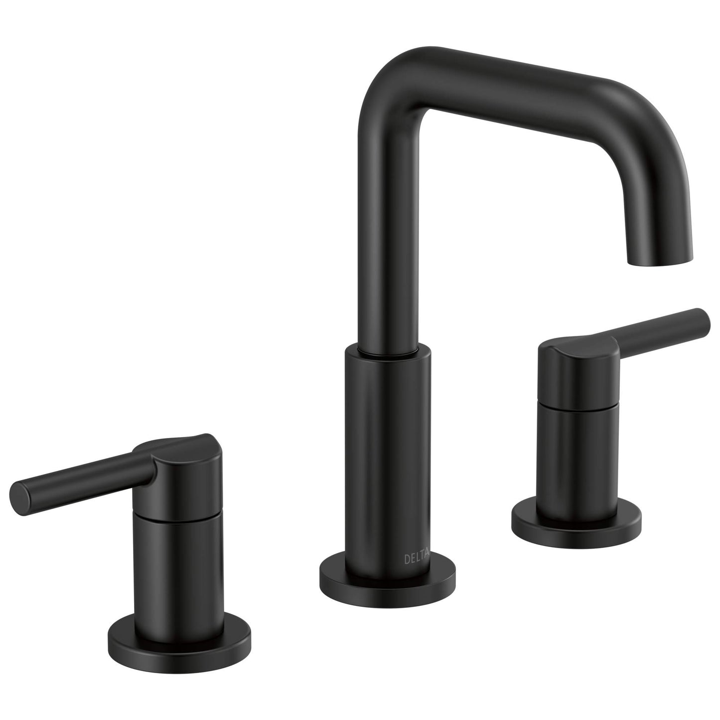 Delta Faucet Nicoli Widespread Bathroom Faucet 3 Hole, Gold Bathroom Faucet, 2 Handle Bathroom Faucet, Bathroom Sink Faucet Drain Assembly, Champagne Bronze 35849LF-CZ