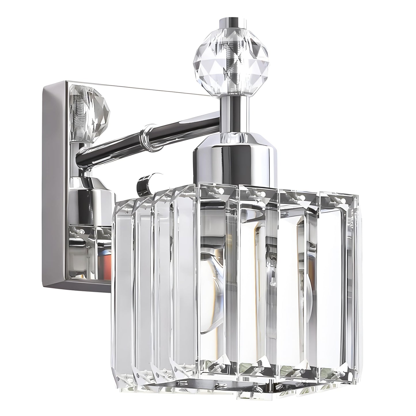 PRESDE Black Gold Crystal Bathroom Vanity Lights Fixtures Over Mirror Modern 3 Light Bath Wall Lighting