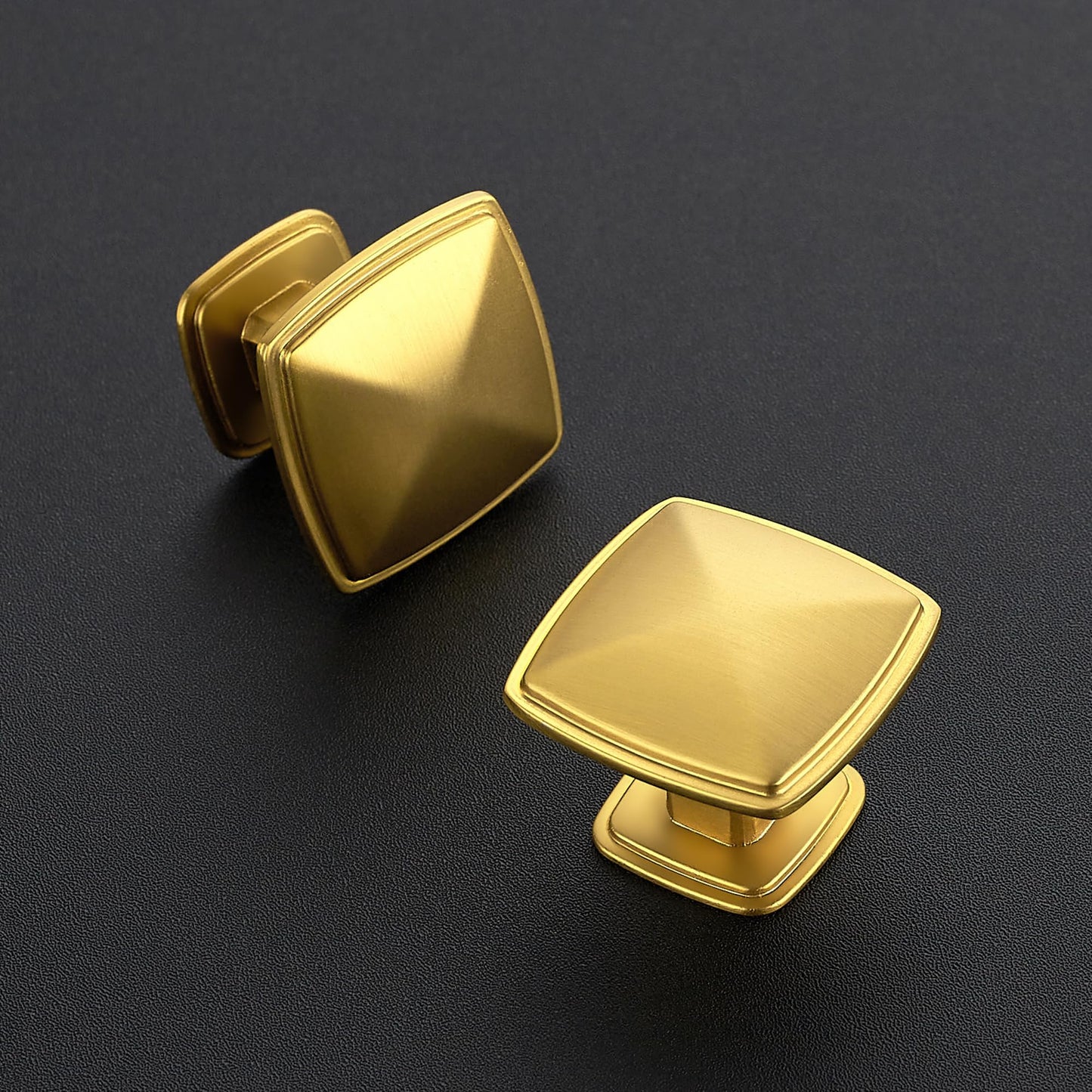 Ravinte 30 Pack Solid Knobs Kitchen Cabinet Knobs Round Knobs Dresser Drawer Knobs Gold Cabinet Hardware Round Cabinet Door Knobs Drawer Knobs Brushed Brass Drawer Pulls